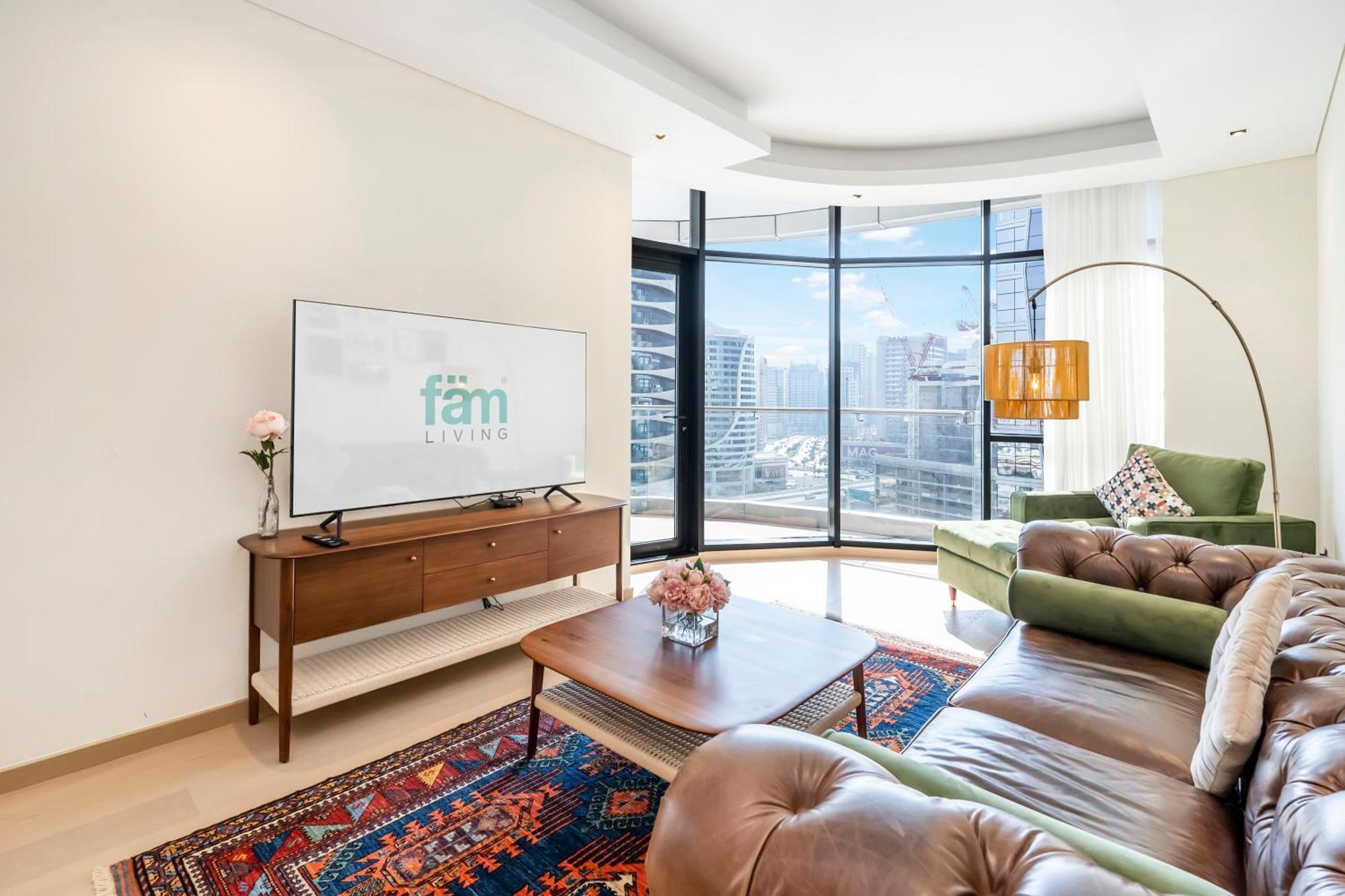 Fam Living - Rp Heights - 3 Mins Walk To Burj Khalifa & Dubai Mall Downtown Дубай Екстер'єр фото